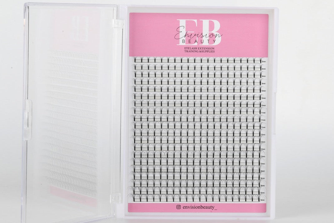 0.05 8D XL MIX TRAY Long Stem Lashes