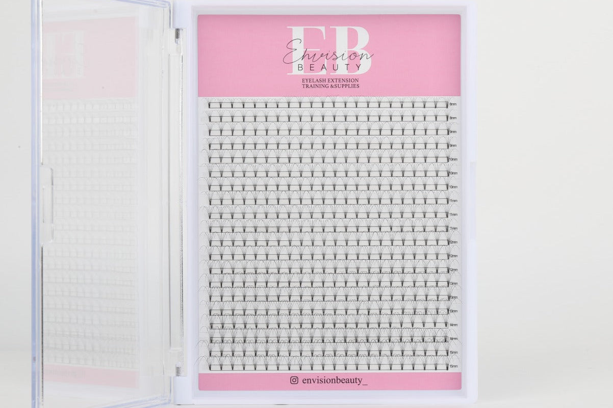 0.07 5D XL MIX TRAY Short Stem Lashes