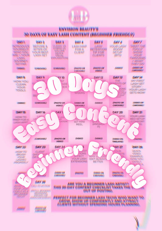 -FREE CONTENT PLANNER (30 Days Of Content! Beginner Friendly)