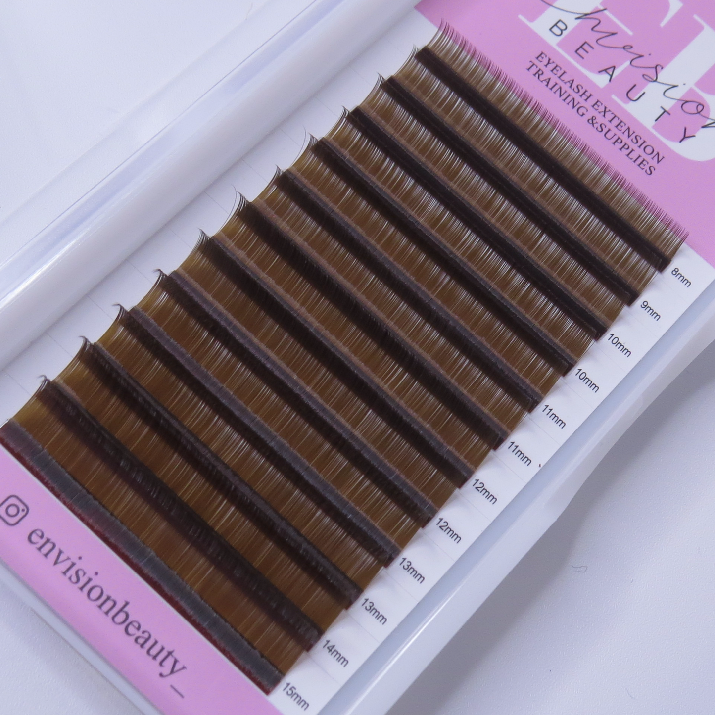 BROWN 0.05 CC Curl Volume Lashes